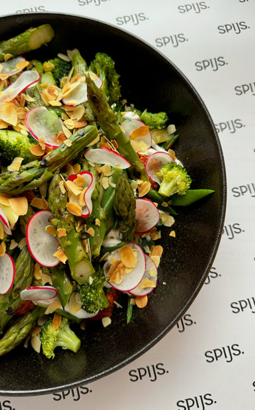 Salade groene asperge
